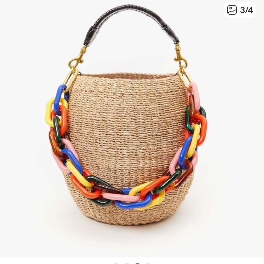 ISO Clare V Colorful Resin Chain Accessory - Picture 1 of 3